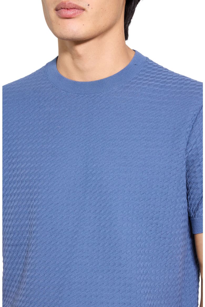 Damian Tactile Crewneck T-Shirt, Alternate, color, BERING