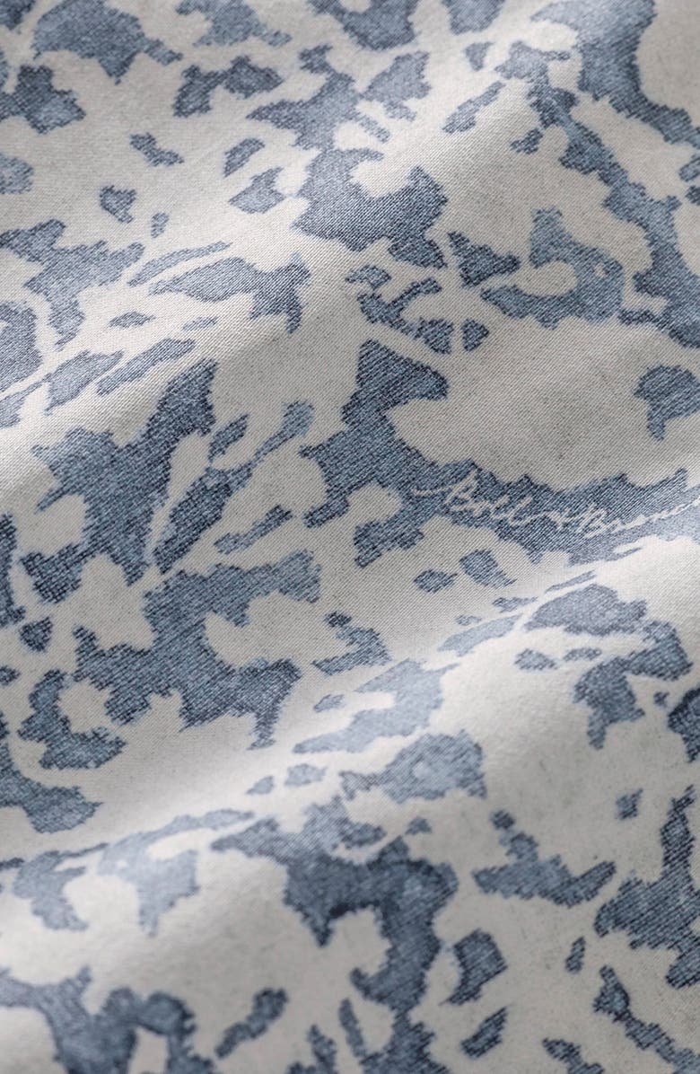 Boll & Branch Signature Garden Print Hemmed Organic Cotton Sheet Set, Alternate, color, Bay