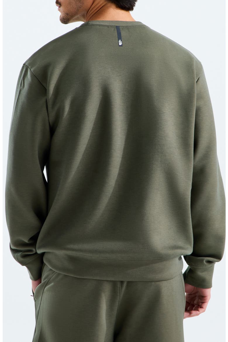 Dynamic Crew Sweatshirt, Alternate, color, NEW TAUPE GREEN
