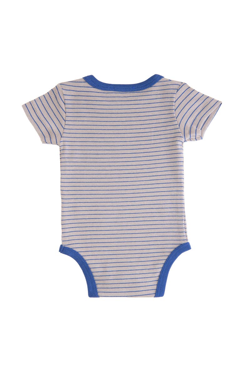 Banblu Striped Modal Bodysuit, Alternate, color, Blue