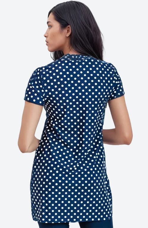 Calypsa Anna Swim Tunic In Blue