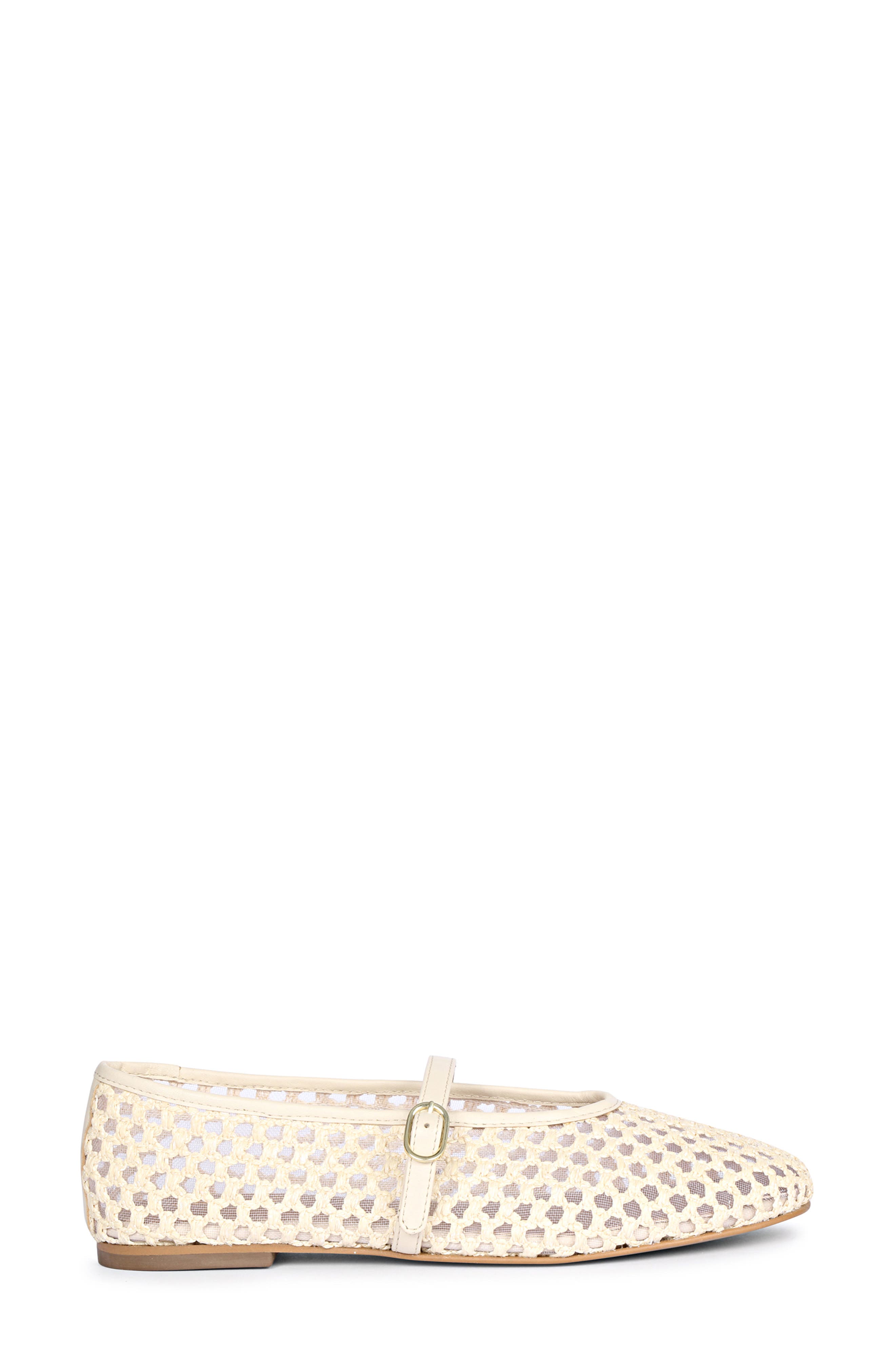 SAINT G Dia Mary Jane Flat, Alternate, color, Beige