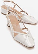 Prologue Shoes Olena Block Heel Slingback Pump