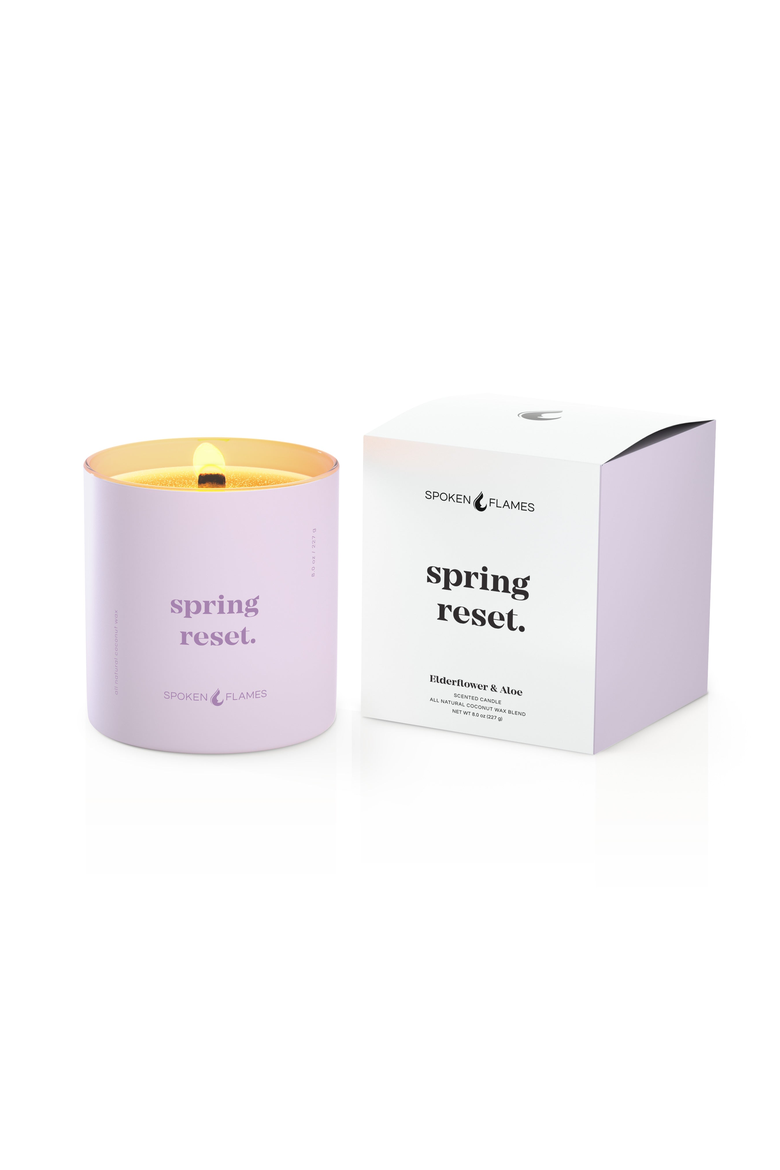 Spring Reset Candle, Alternate, color, Lavender