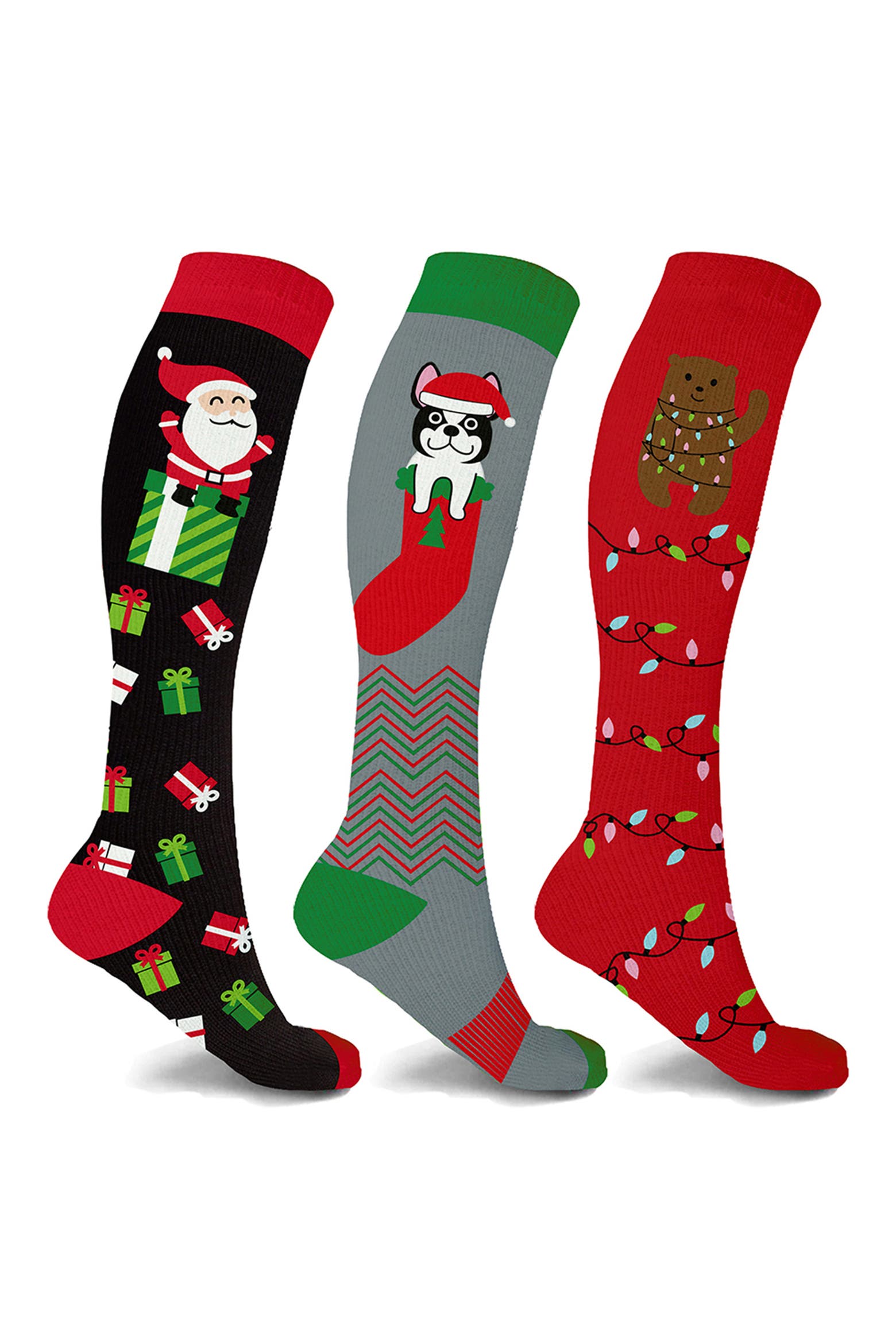 High Compressor Machine EXTREME FIT 3-Pack Knee High Compression Socks (Men) | Nordstromrack