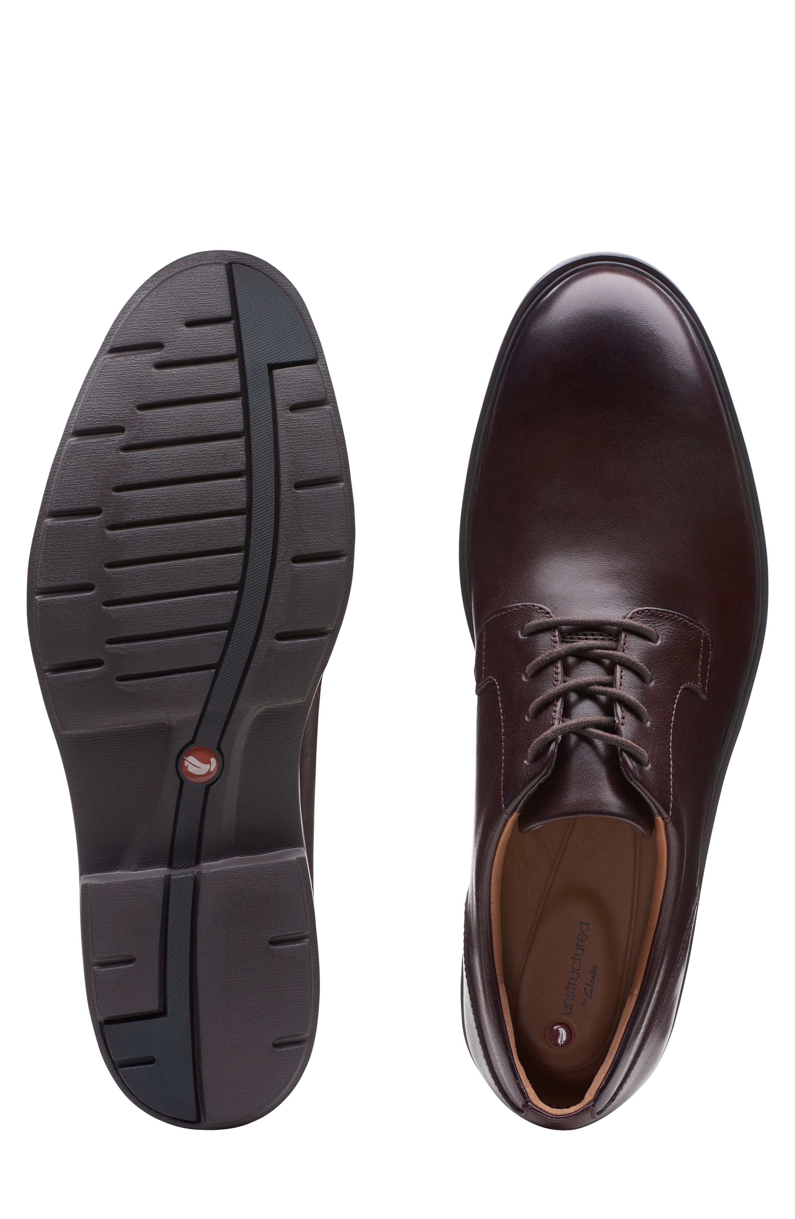 Un Tailor Plain Toe Derby, Alternate, color, OX BLOOD LEATHER