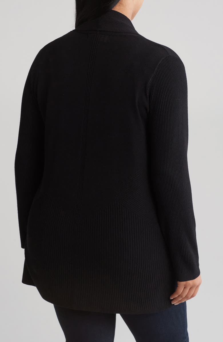 BY DESIGN Anderson Cardigan, Alternate, color, Black
