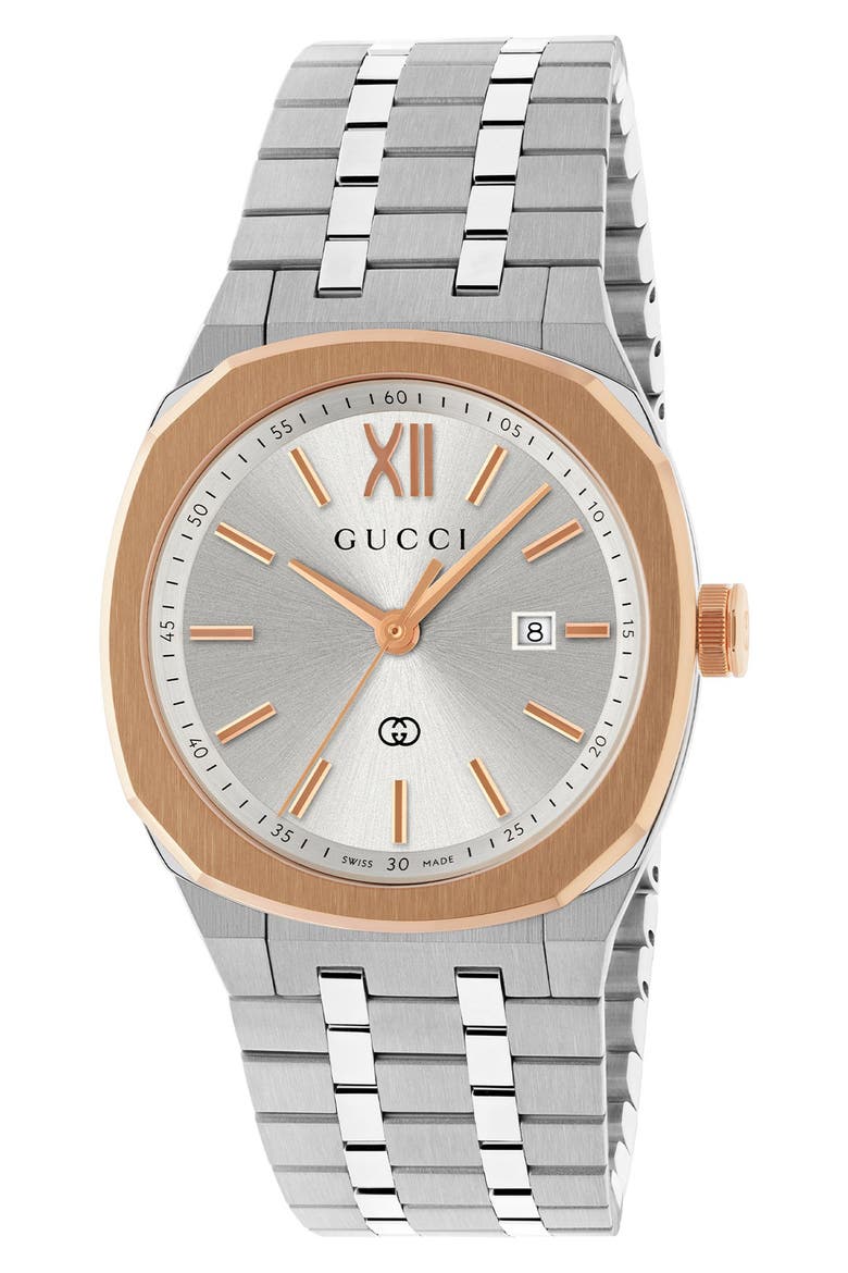 25H Bracelet Watch, 30mm, Main, color, SILVER