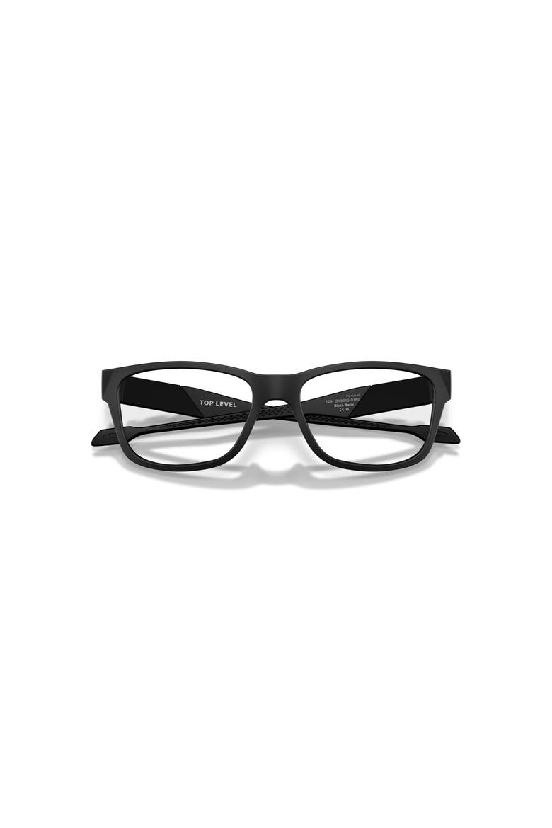 50mm Square optical glasses, Alternate, color, Black