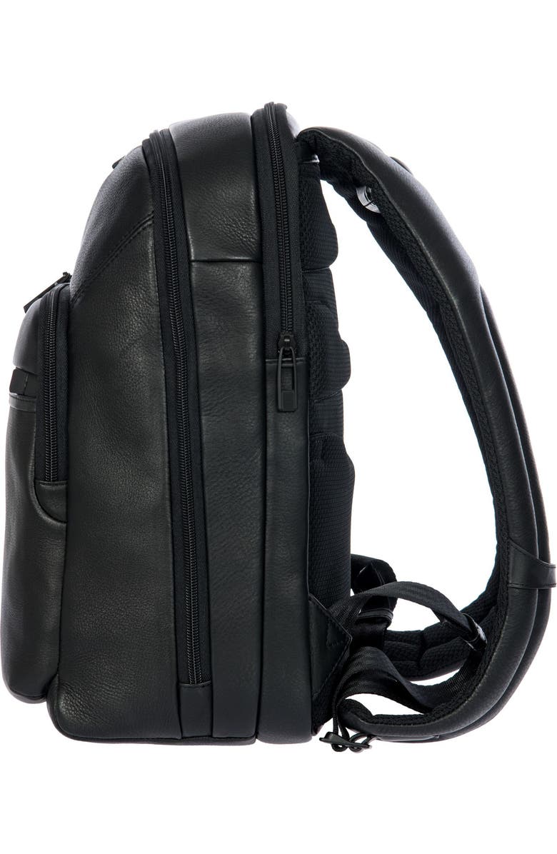Porsche Design Roadster Leather EVO Backpack S, Alternate, color, Black
