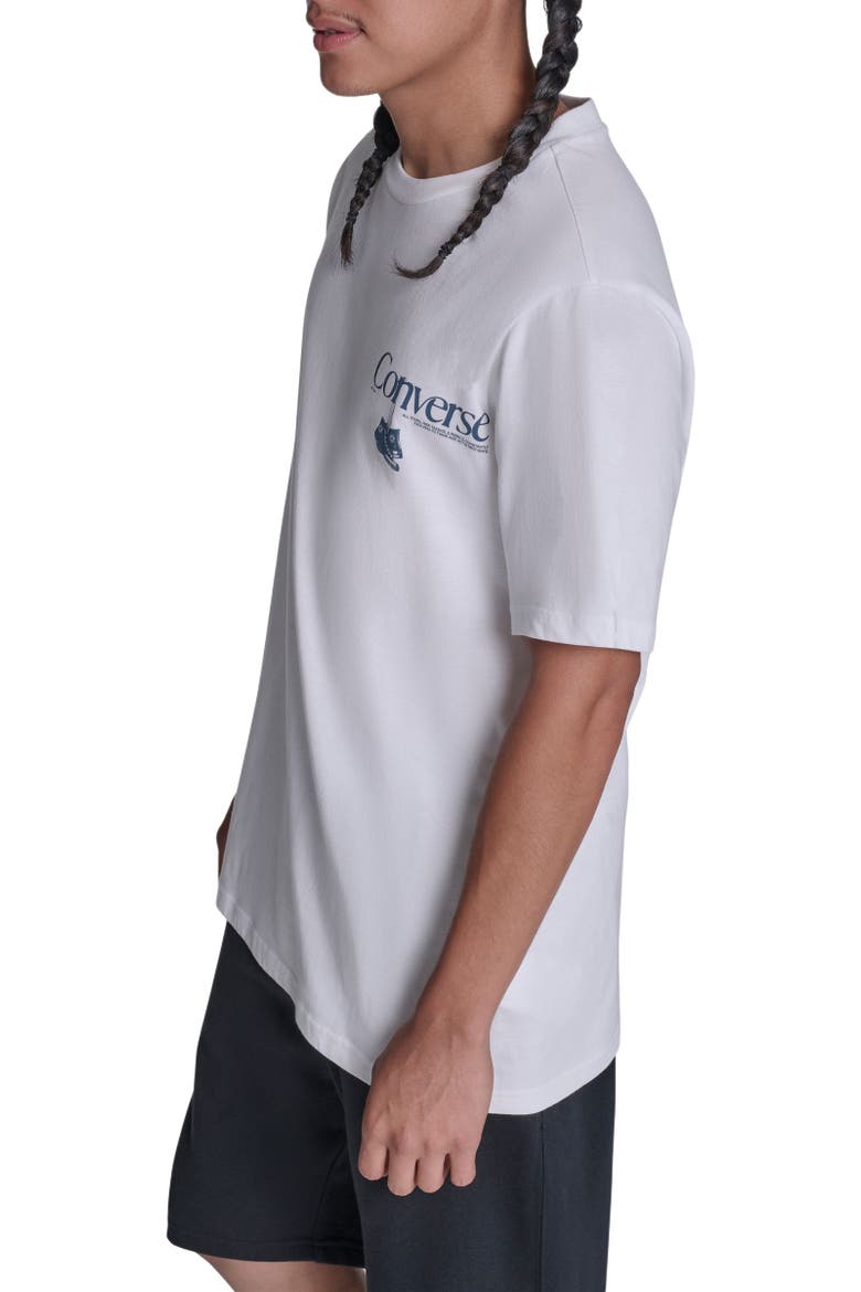 Men's Hanging Shoes T-Shirt, Alternate, color, WHITE 10A