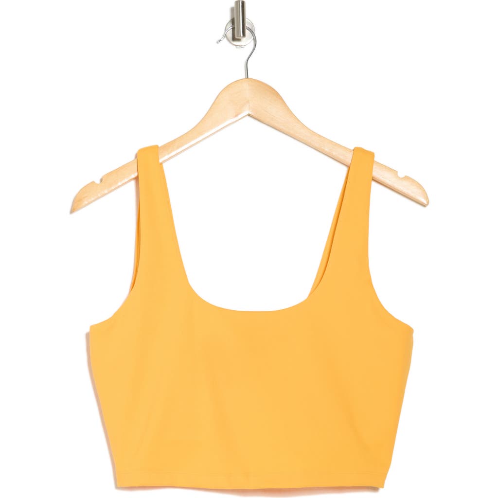 Shop Spiritual Gangster Indie Crop Tank In Mango