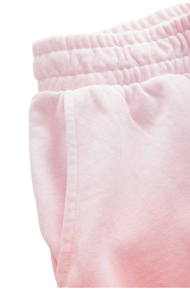 NEXT Ombré Cotton Blend Fleece Sweat Shorts, Alternate, color, Orange