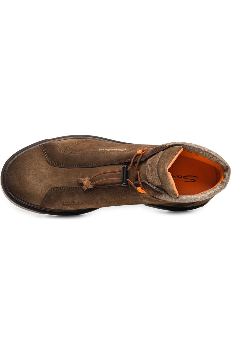 Santoni Lug Sole Boot, Alternate, color, Brown