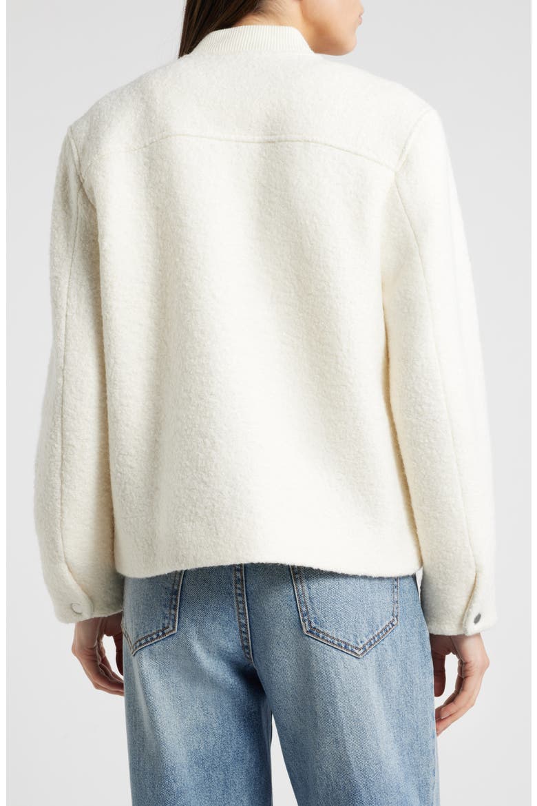 Kinsley Bouclé Wool Blend Jacket, Alternate, color, IVORY