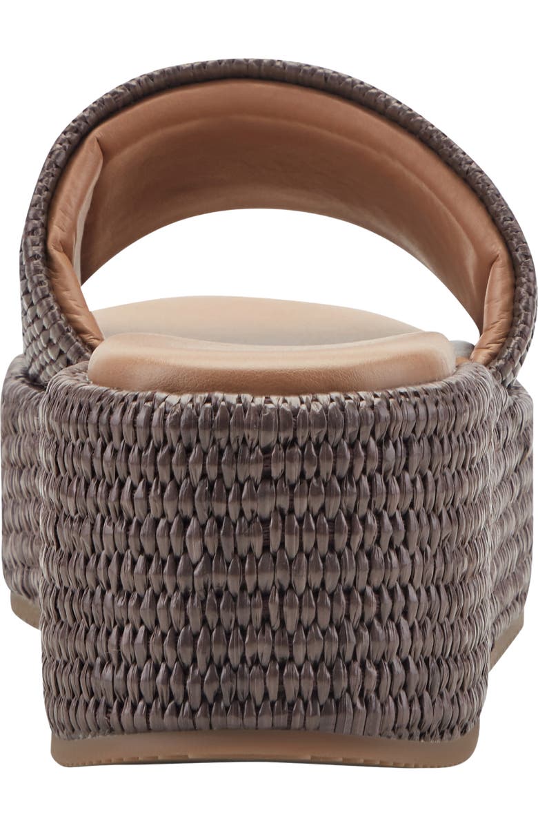 Marc Fisher LTD Daylin Platform Sandal, Alternate, color, Medium Brown