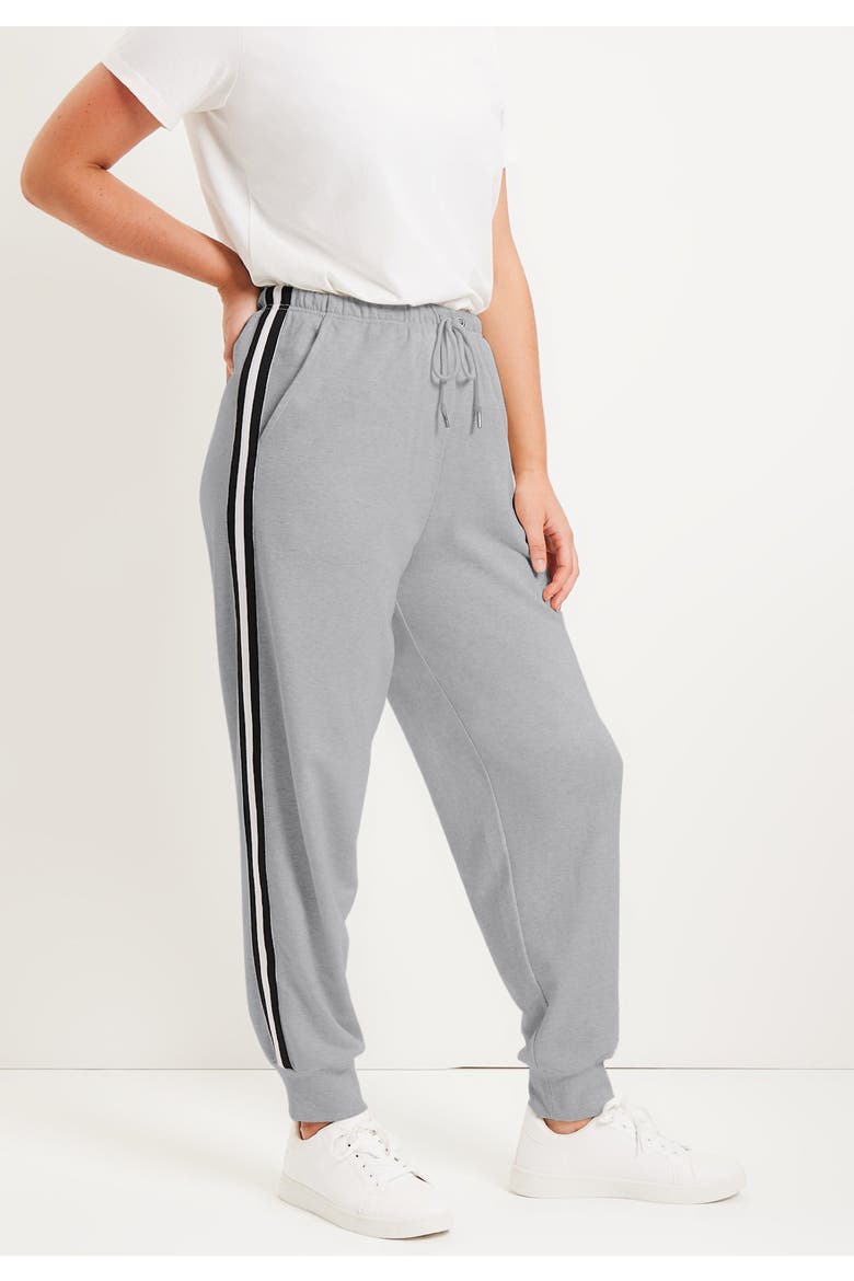 French Terry Jogger, Alternate, color, MEDIUM HEATHER GREY