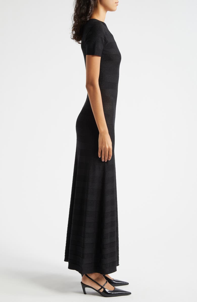 Emporio Armani Stripe Maxi Dress, Alternate, color, 