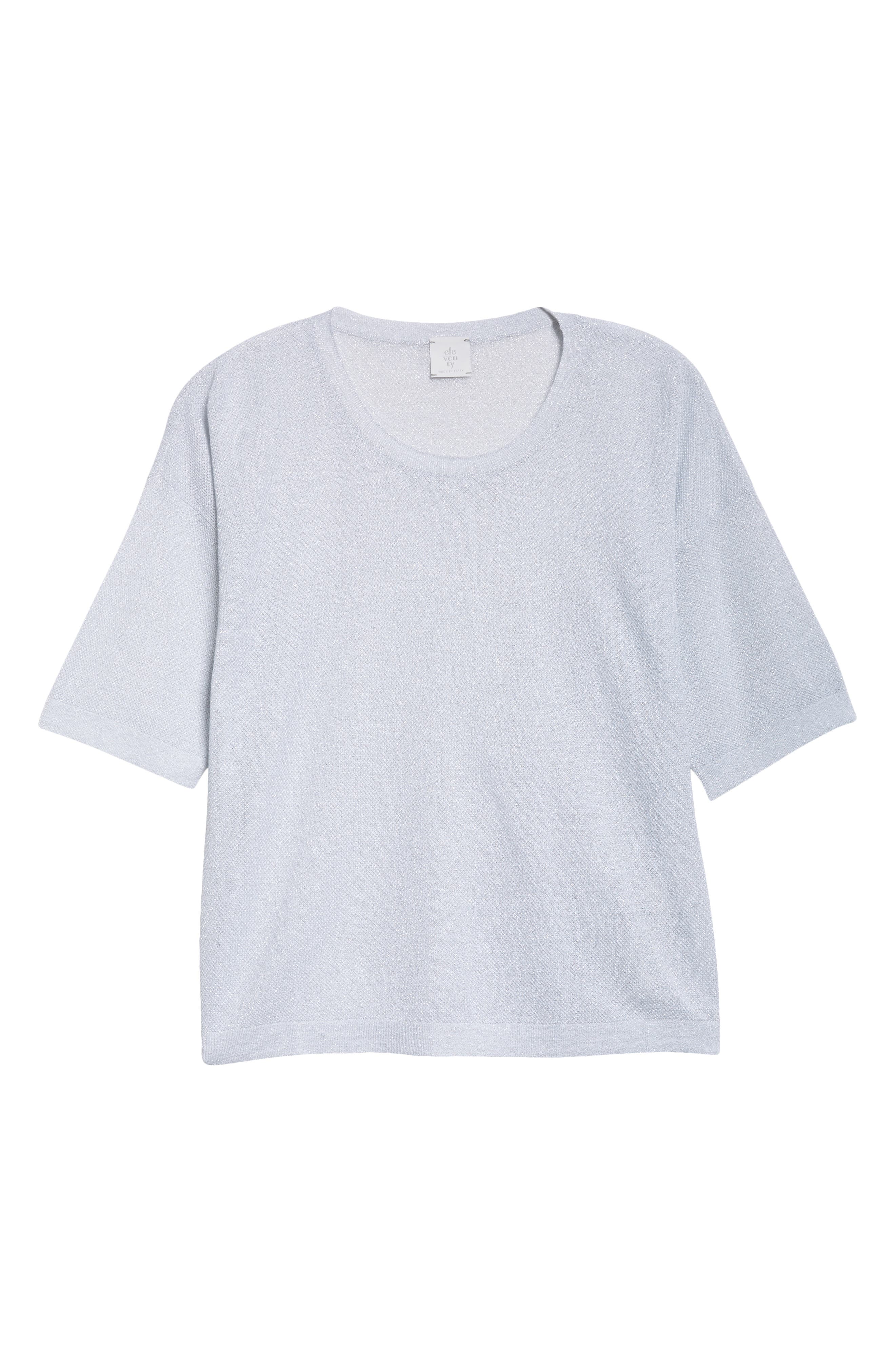 Lightweight Scoop Neck Pique Knit Top