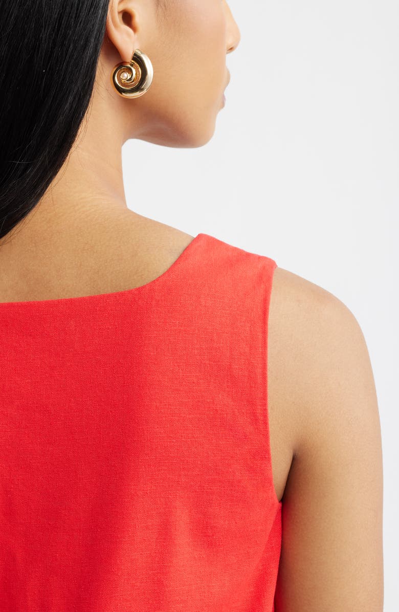 Open Edit Faux Pearl Shell Earrings, Alternate, color, Gold/ White