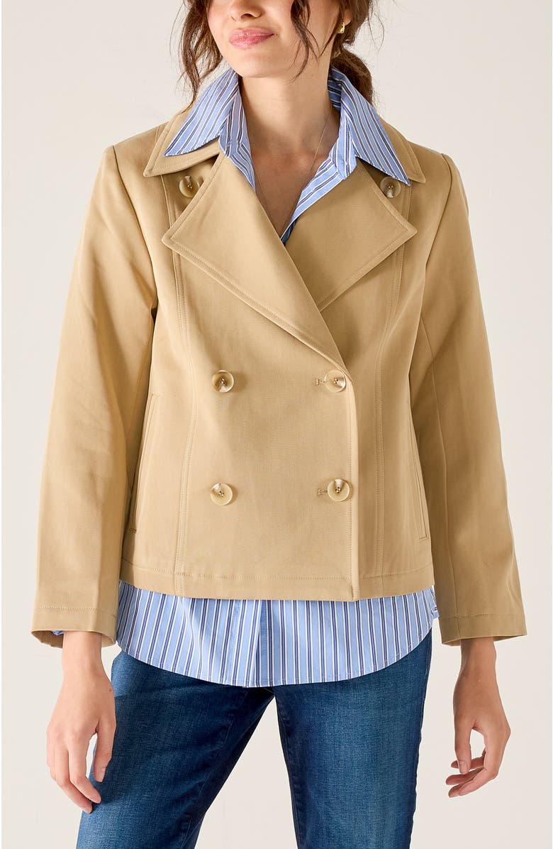 Voyageur by MERSEA Sailor Peacoat, Main, color, Classic Khaki
