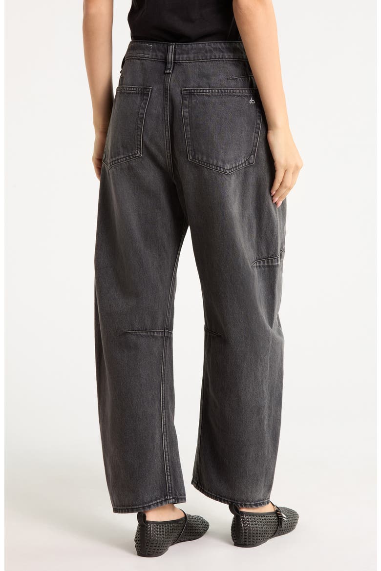 Chase High Waist Barrel Leg Jeans, Alternate, color, LATHROP