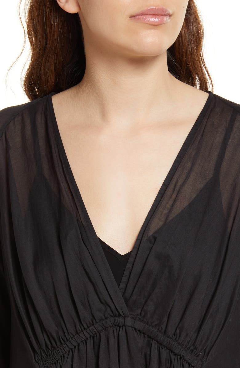 Closed Long Sleeve Cotton Dress, Alternate, color, 