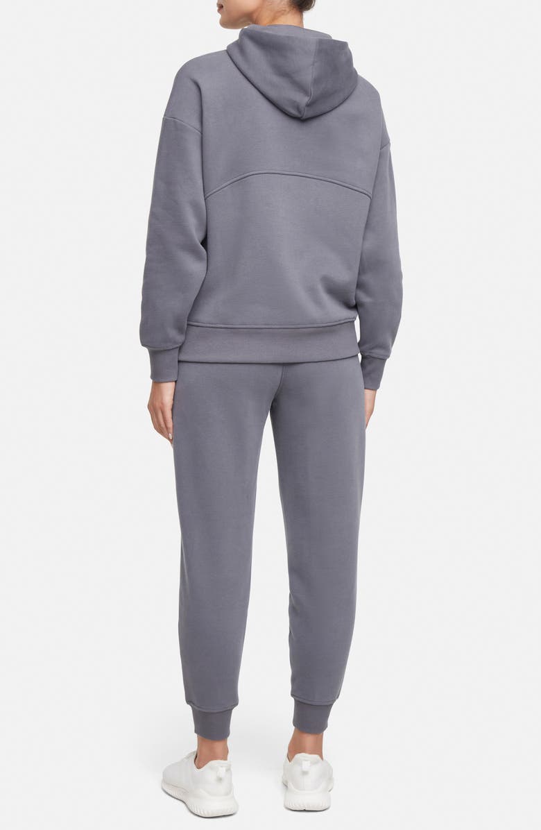 BALANCE COLLECTION Wren Fleece Hoodie & Joggers Set, Alternate, color, Poppy Seed