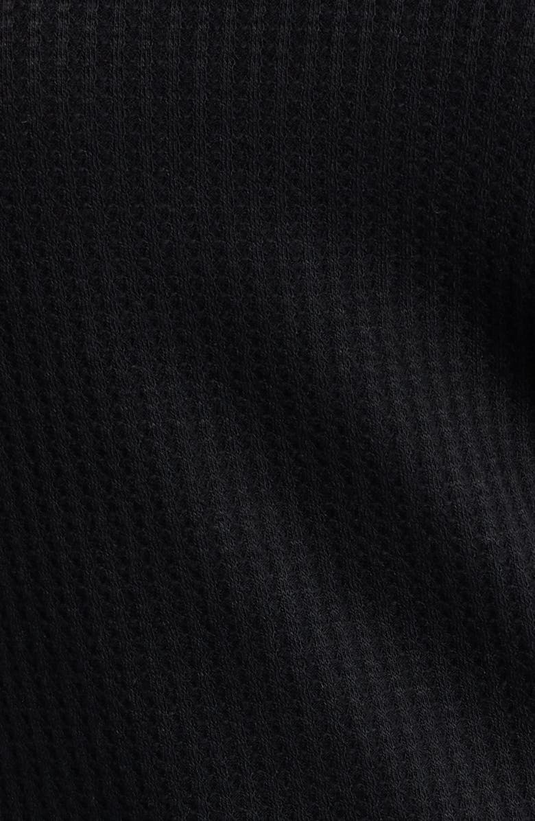 NIKKI LUND Bryn Embroidered Thermal Top, Alternate, color, Black