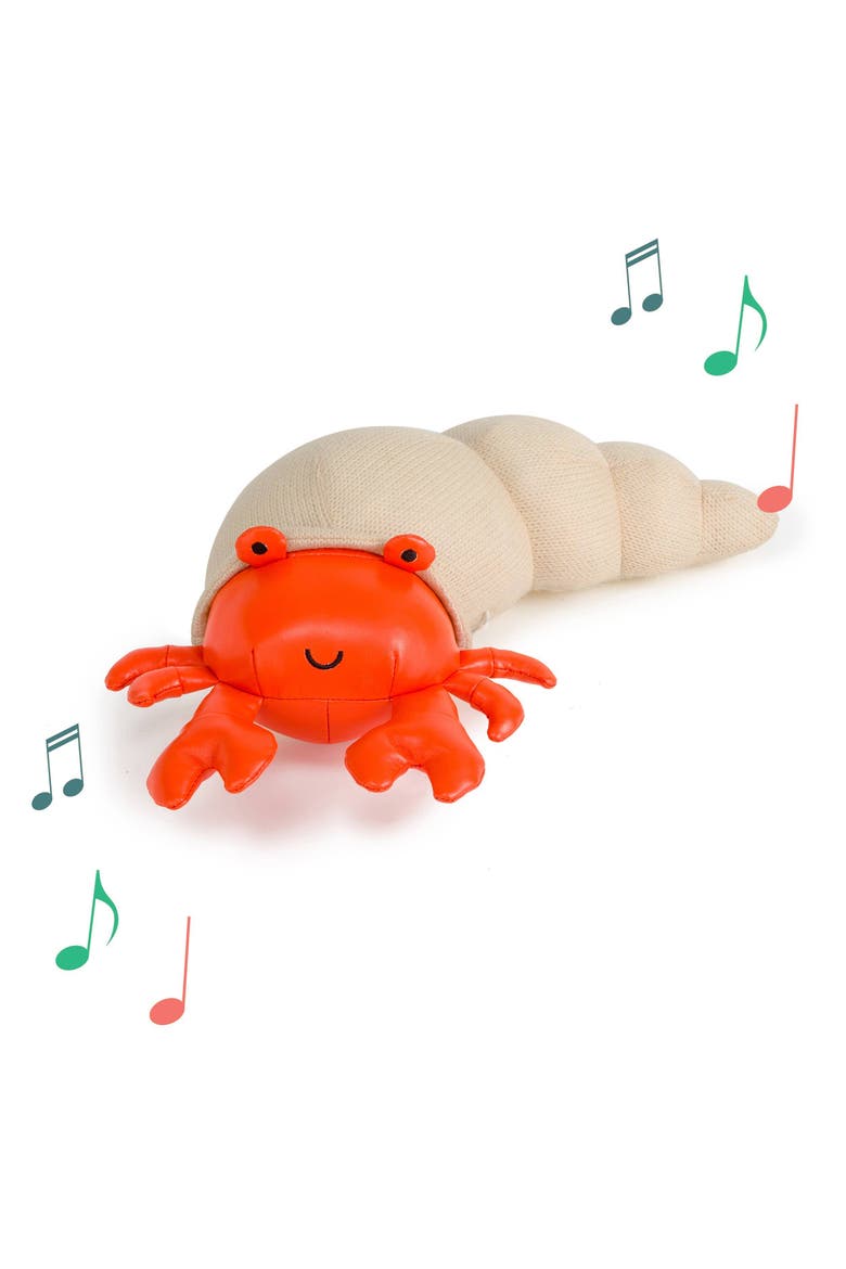 Musical Animals - Crab, Plush Baby Music Box, Nursery Toy, Main, color, Multicolor