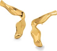 Monica Vinader The Wave Stud Earrings