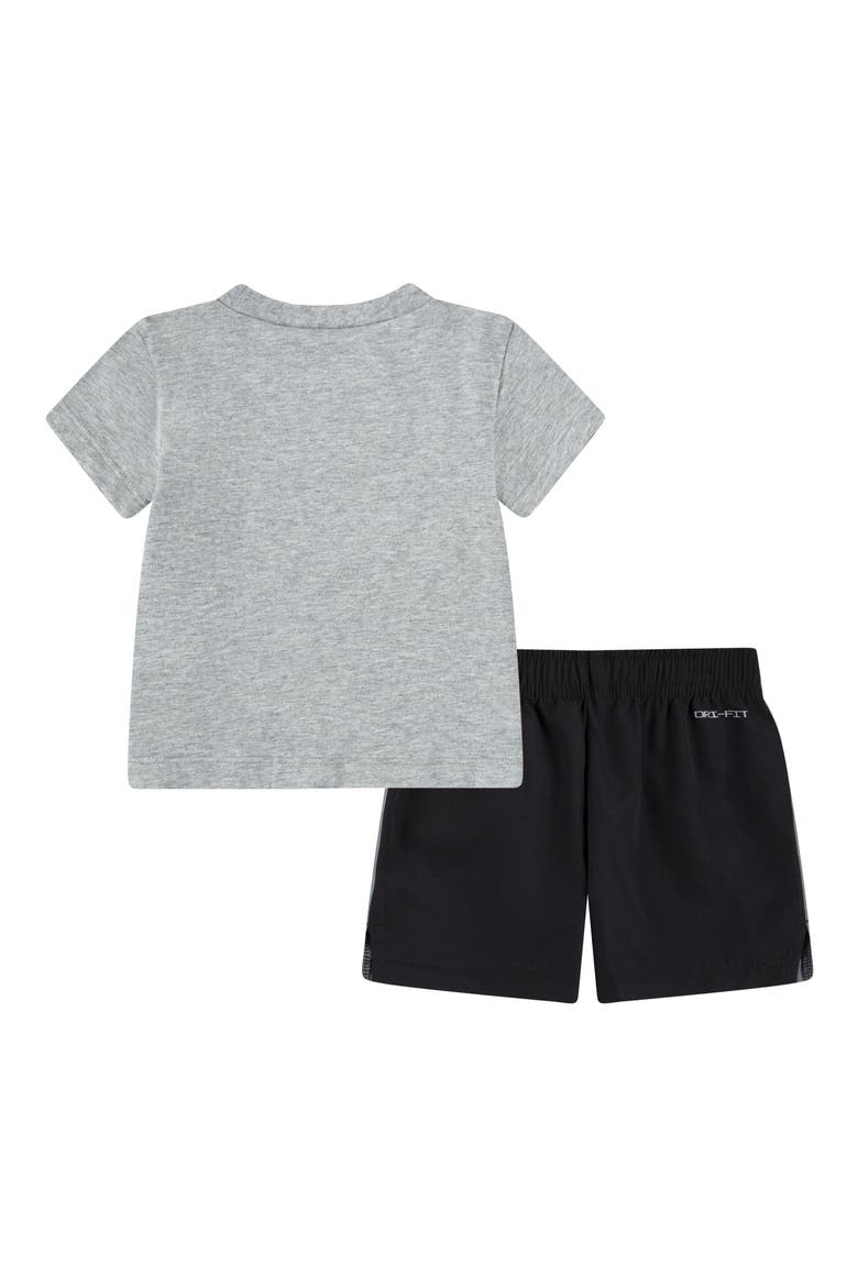 Dri-FIT Sportswear Club Graphic T-Shirt & Shorts Set, Alternate, color, 023BLACK