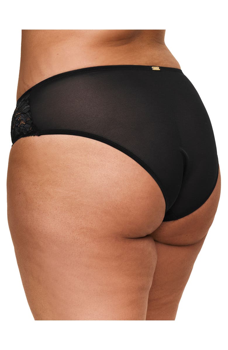 Adore Me Missy Hipster Panties, Alternate, color, Black