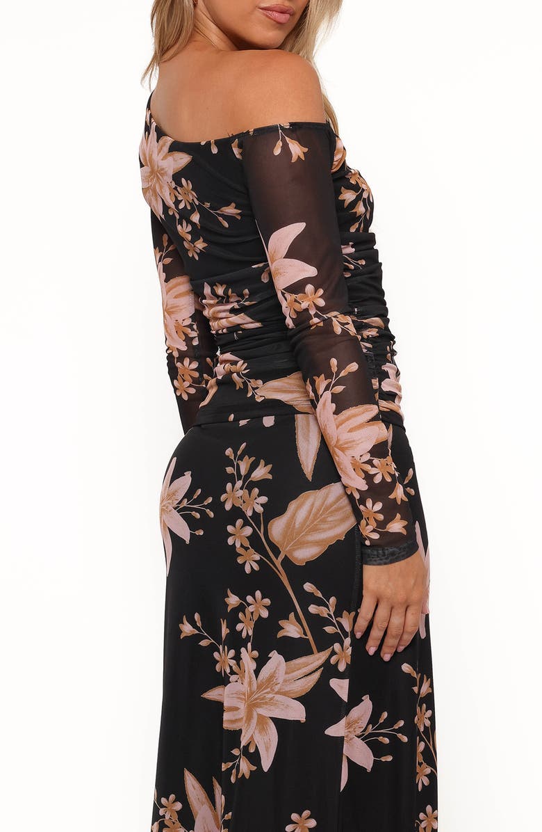 Petal & Pup Bloise Floral Off the Shoulder Mesh Top, Alternate, color, 