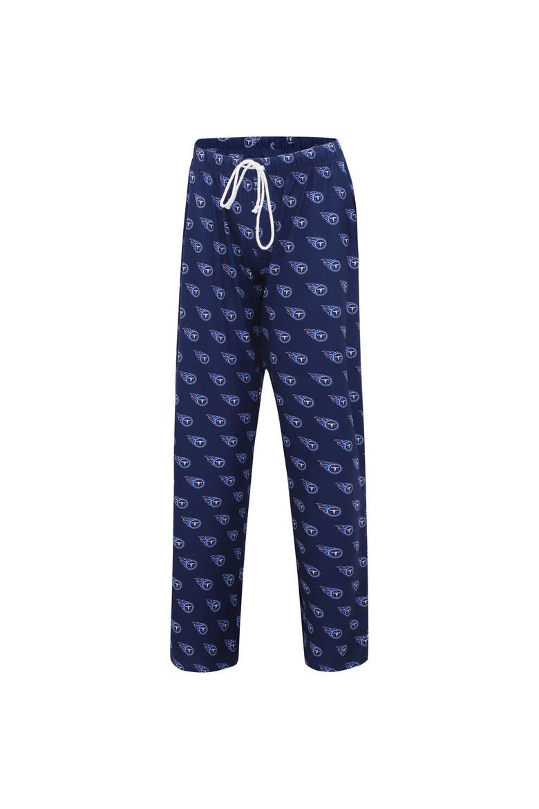 Women's Concepts Sport Navy Tennessee Titans Gauge Allover Print Sleep Pants, Alternate, color, Navy