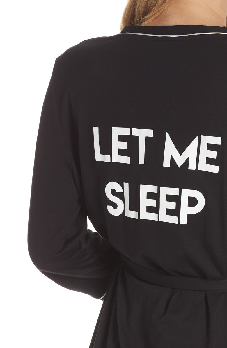 Cosabella Let Me Sleep Maternity/Nursing Pajamas & Robe Set, Alternate, color,