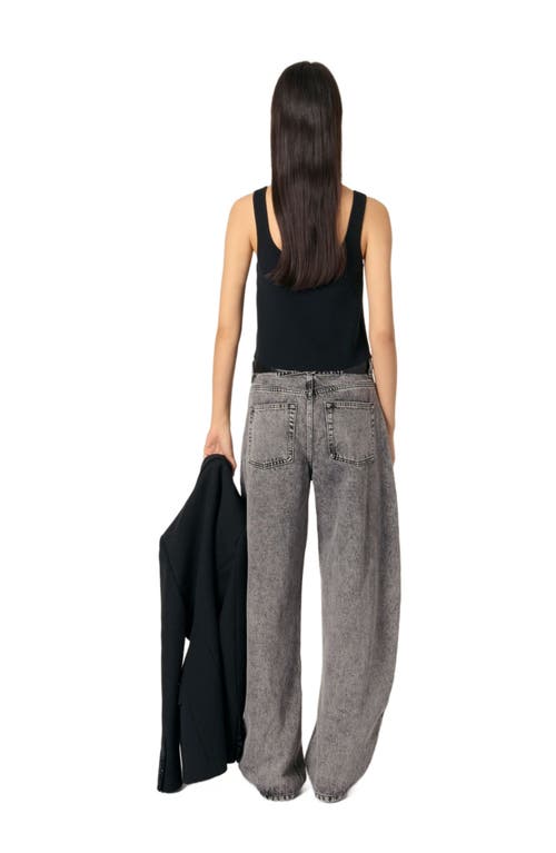 Maje Knitted Tank Top In Black