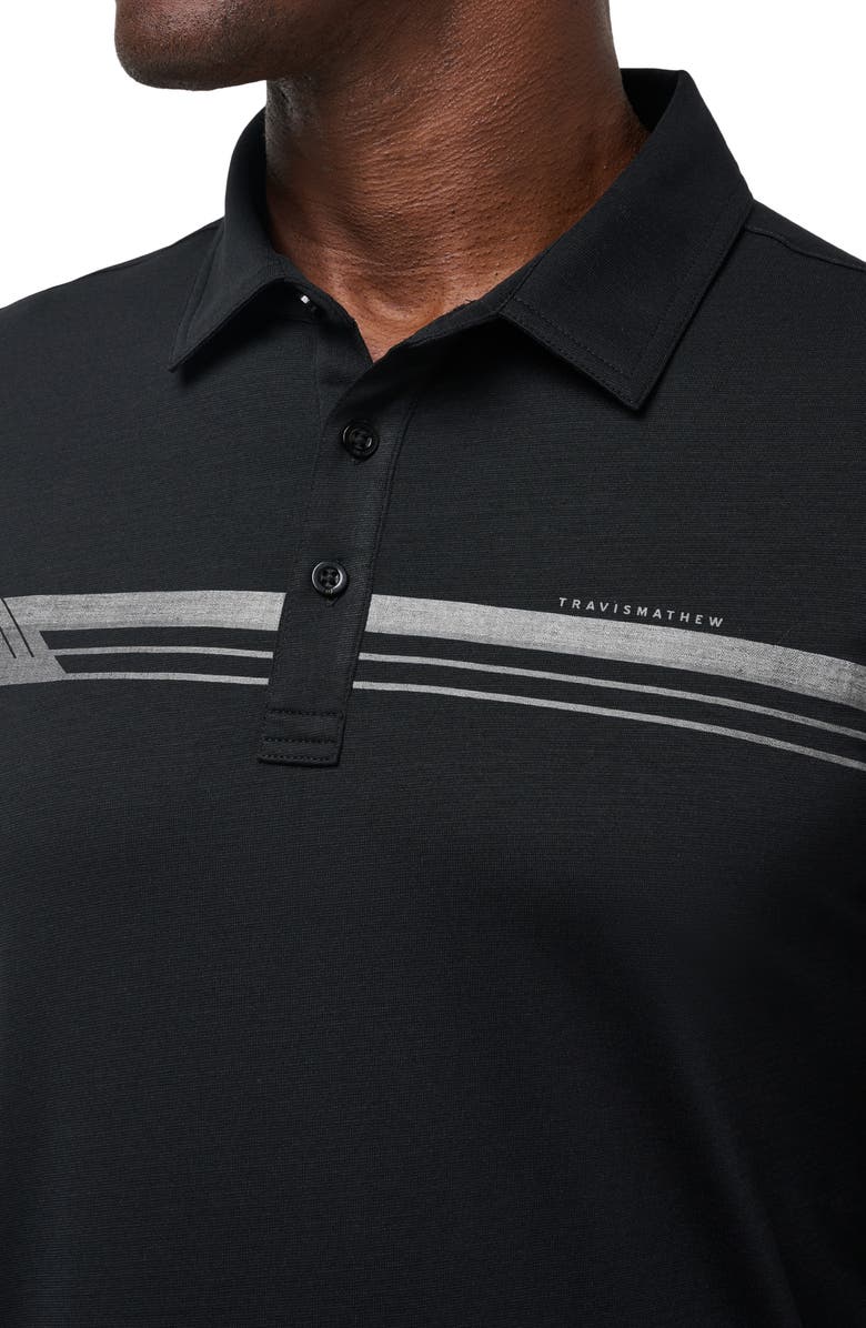 TravisMathew Course Mapper Long Sleeve Polo, Alternate, color,