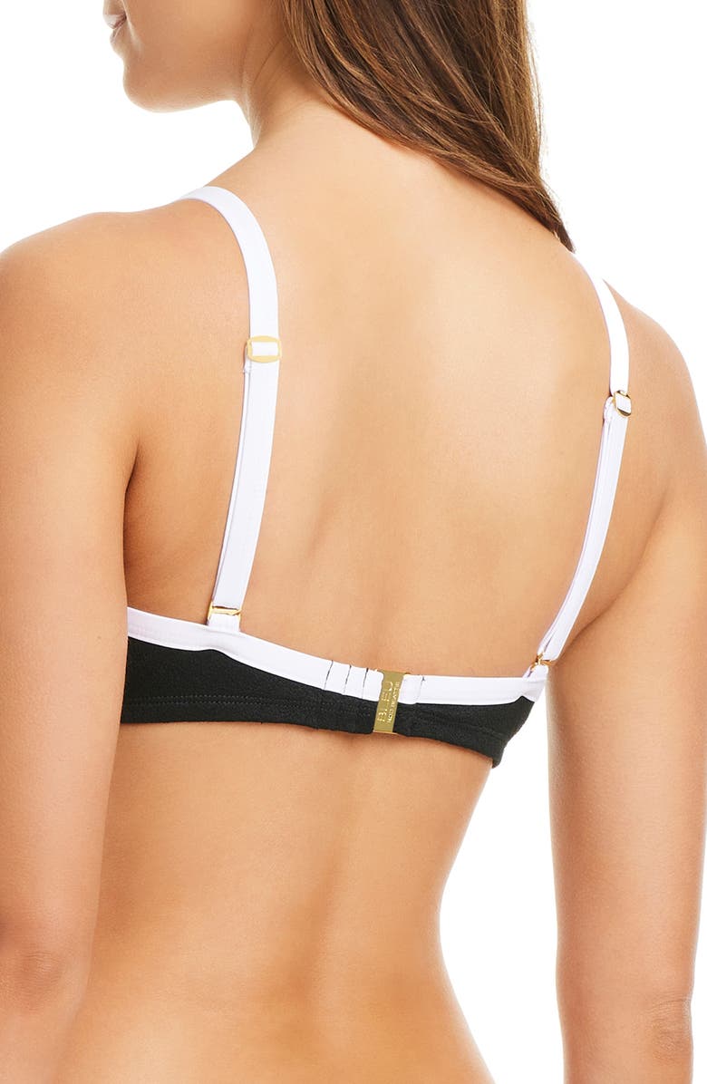 BLEU by Rod Beattie Underwire Bikini Top, Alternate, color, Black