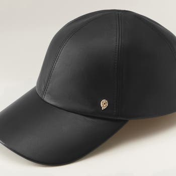 Ashley Leather Baseball Cap