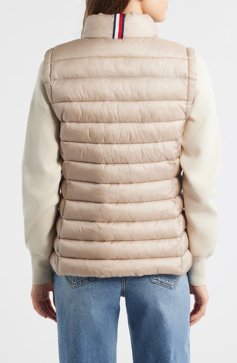 Tommy Hilfiger Quilted Packable Vest, Alternate, color, Champagne
