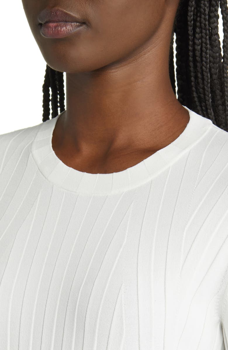 FRAME Long Sleeve Rib Maxi Sweater Dress, Alternate, color, 