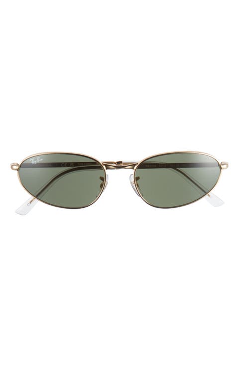 59mm Irregular Oval Sunglasses