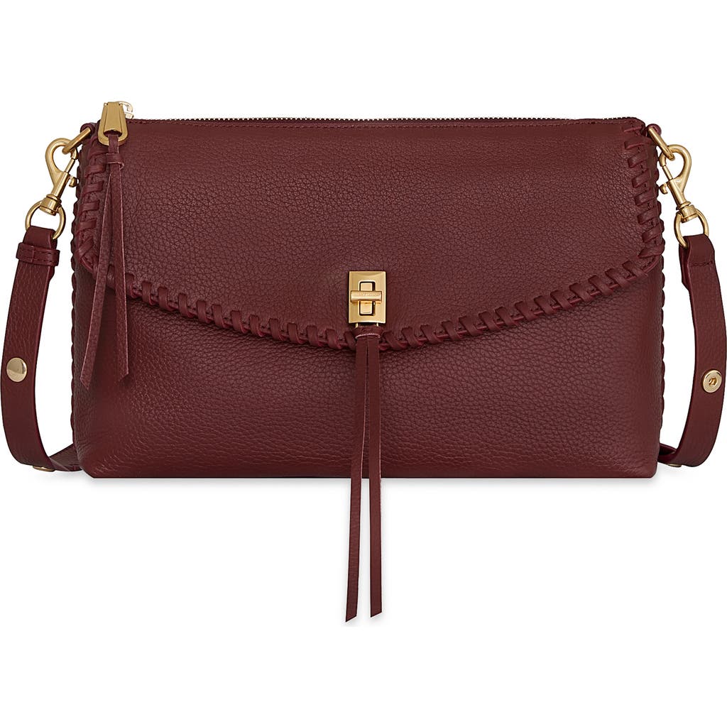 Rebecca Minkoff Darren Top Zip Leather Shoulder Bag