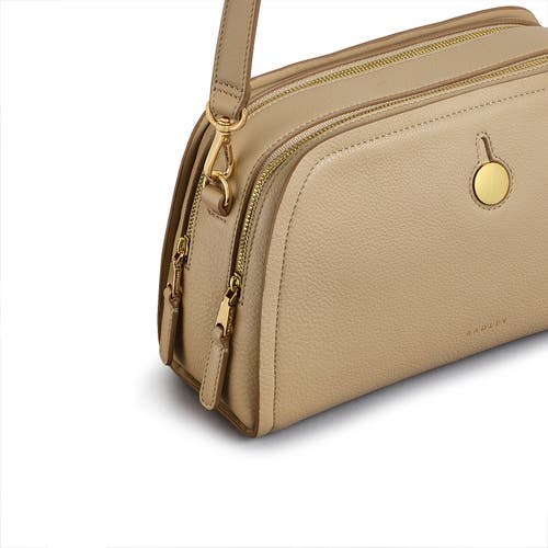 Radley London Bathurst Mews Small Ziptop Crossbody Bag In Stone