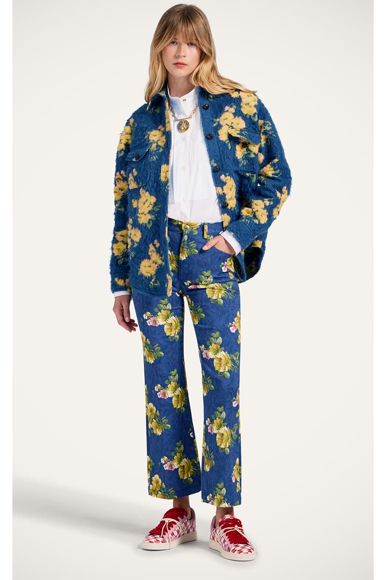 Better Than Your Boyfriend'S Jacket, Main, color, Riptide Jacquard Navy