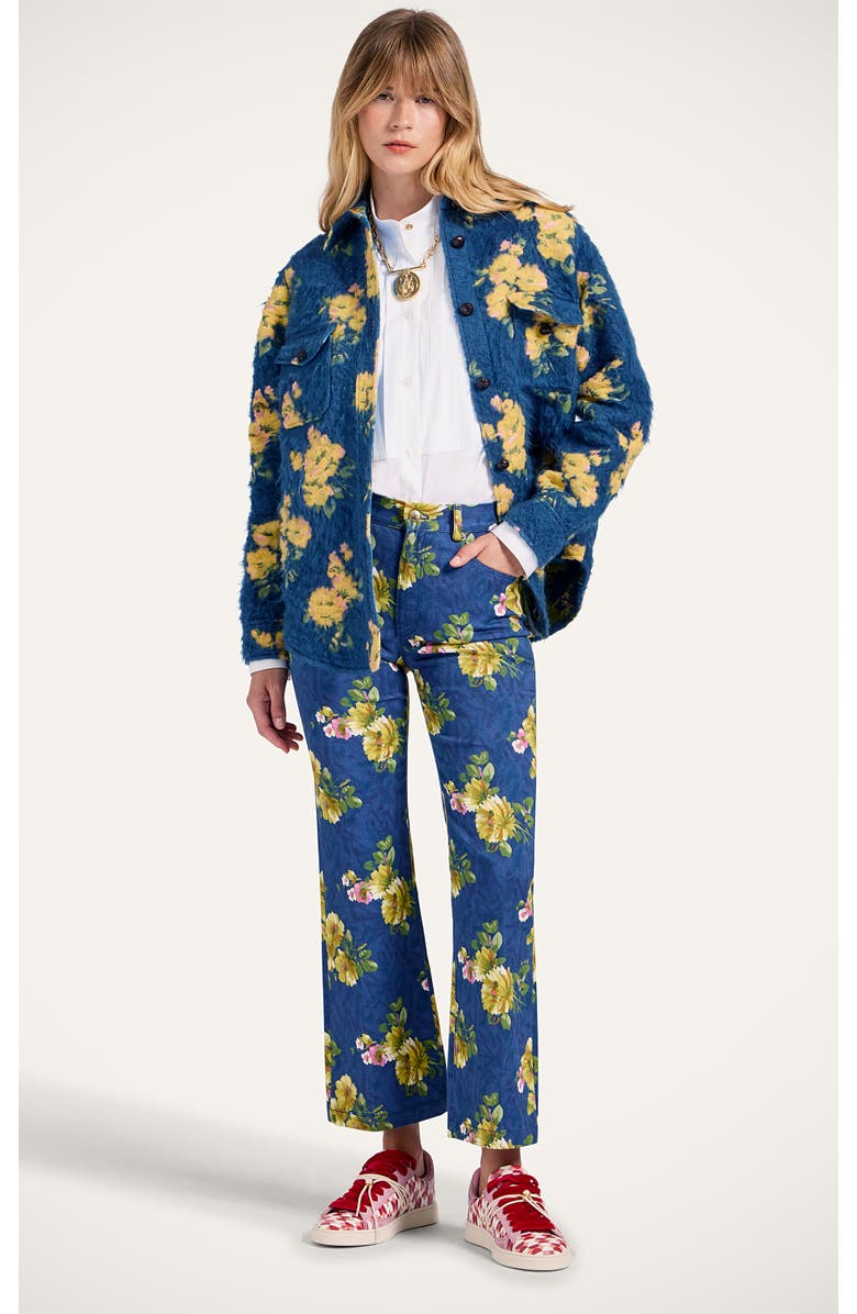 La DoubleJ Better Than Your Boyfriend'S Jacket, Main, color, Riptide Jacquard Navy