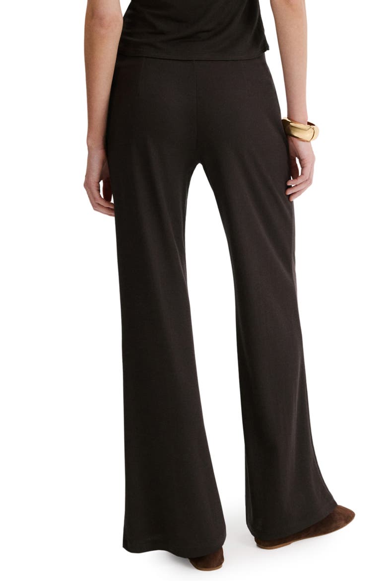 Pull-On Straight Leg Pants, Alternate, color, BROWN