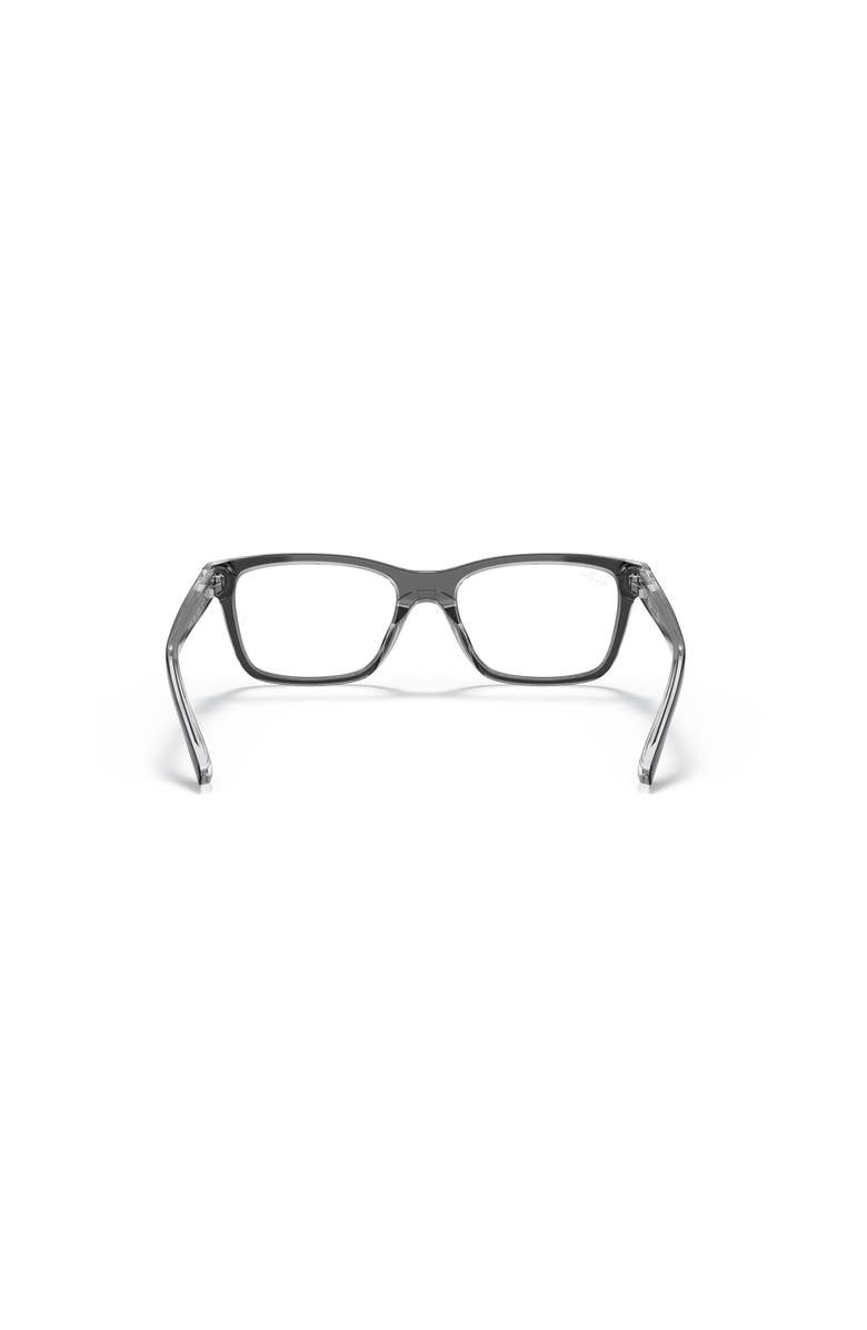 Ray-Ban 48mm Square optical glasses, Alternate, color, Black