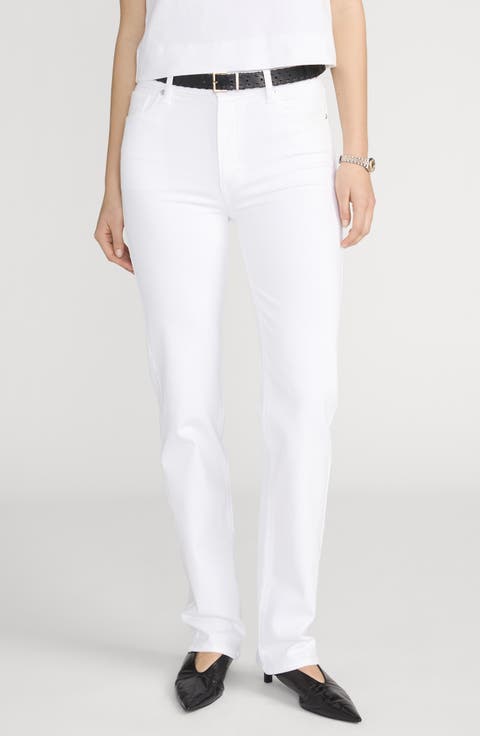 Le Sleek High Waist Straight Leg Jeans